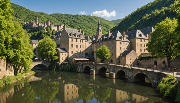 Estaing Aveyron : un village paisible au bord du Lot